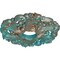 Ekena Millwork Orrington Medallion (Canopies up to 4 3/4"), 19 5/8"OD x 4 3/4"ID x 1 3/4"P, Copper Green Patina CM19ORCGS - alternate 2